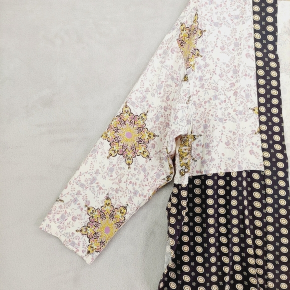 New Free People Forget me not short sleeve oversized kimono  P5477 - Picture 5 of 12